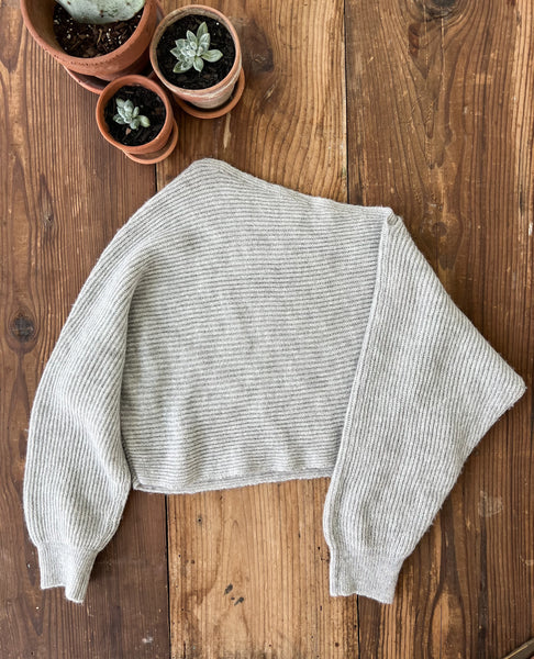 Free People (S) Gray Sweater