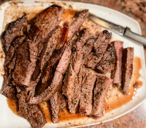 JNK Farm raised Sirloin Tip Beef Steak- great for the grill or skillet!