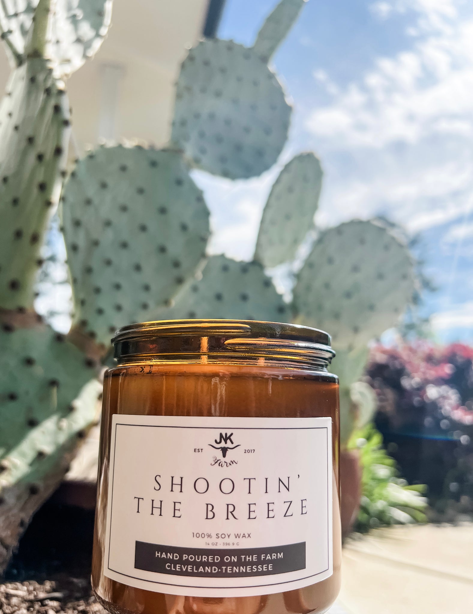 Shootin’ the Breeze Double-Wick Soy Candle